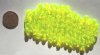 100 6mm Acrylic Transparent Bright Yellow